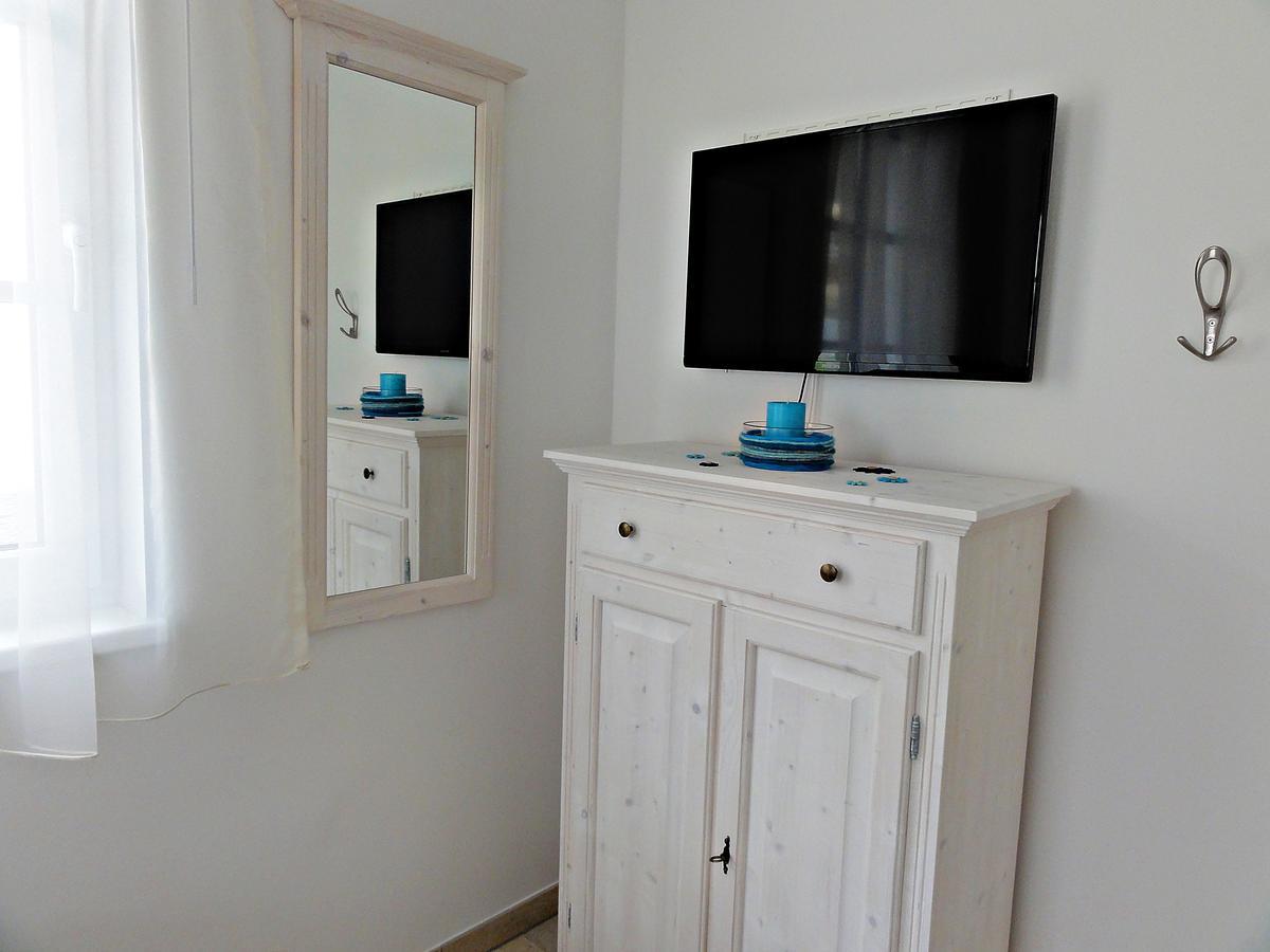 3 Zimmer Ferienwohnung Haus Meeresblick Mit Meerblick A005 Mit Suedterrasse Und Strandkorb 巴贝 外观 照片