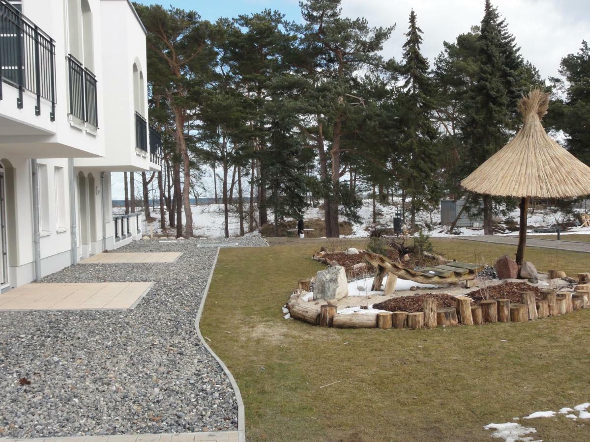 3 Zimmer Ferienwohnung Haus Meeresblick Mit Meerblick A005 Mit Suedterrasse Und Strandkorb 巴贝 外观 照片
